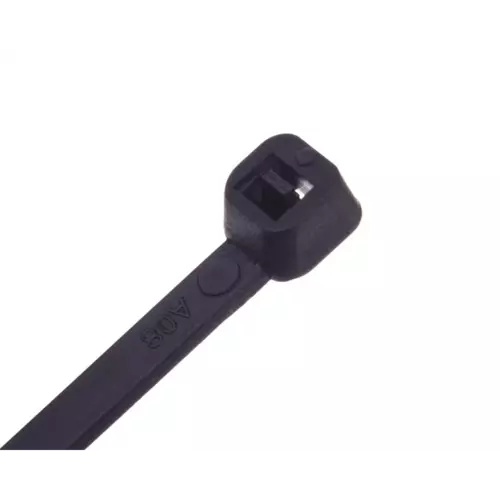 Opaska kablowa odporna na UV 16/5 czarna | ERGOM | TKUV | E01TK-01050101101 1