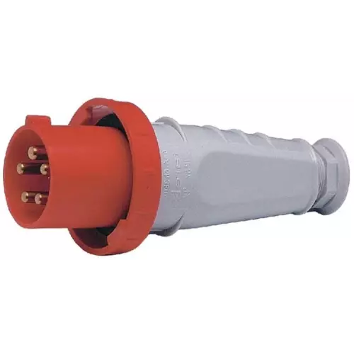 Wtyczka izolacyjna przenośna 63A 400V 5P IP67 /zaciski gwintowe/ | 049 1