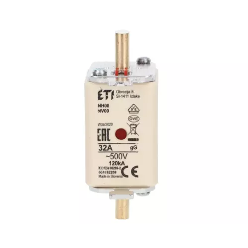 Wkładka bezpiecznikowa KOMBI NH00 gG 32A/500V /3szt./ | 004182208 1