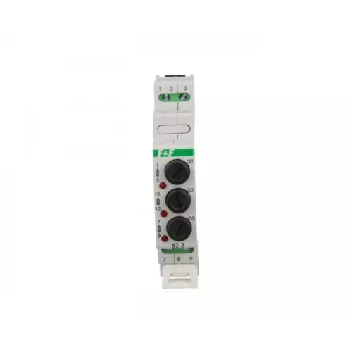 Gniazdo bezpiecznikowe cylindryczne 3P 5x20mm | F&F | BZ | BZ-3 1