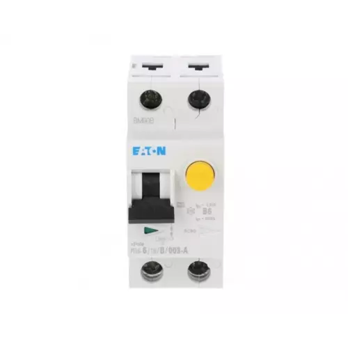 Wyłącznik różnicowo-nadprądowy 1P+N 6A 0,03A typ A | EATON | PFL6 | 112872 1