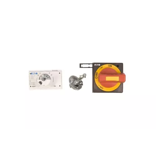 Napęd drzwiowy czerwono-żółty z blokadą NZM1-XTVDVR | EATON | 260178 1