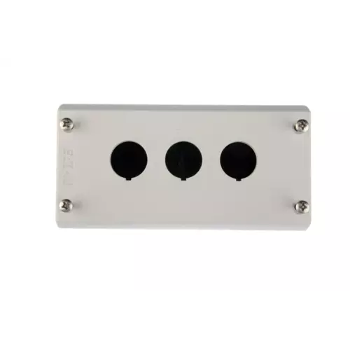 Obudowa kasety 3-otworowa 22mm szara IP67 M22-I3 | EATON | 216538 1