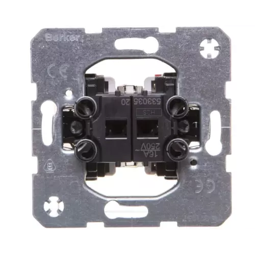 Łącznik żaluzjowy dwuklawiszowy | HAGER POLO | One.platform | 53303520 1