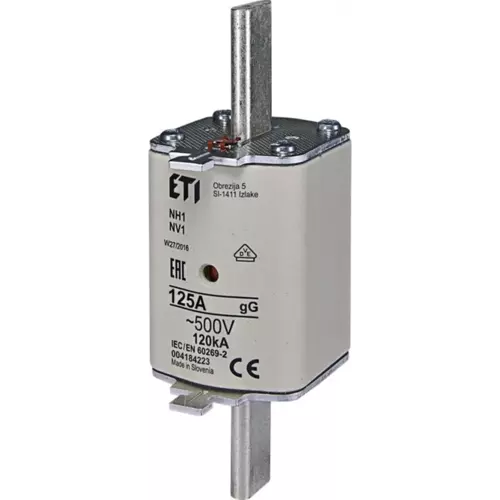 Wkładka bezpiecznikowa NH1 gG 160A/500V | ETI-POLAM | 004184224 1