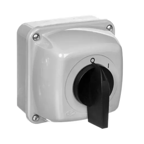 Łącznik krzywkowy 0-1 3P 16A IP44 16-13 w obudowie | ELEKTROMET | 921613 1