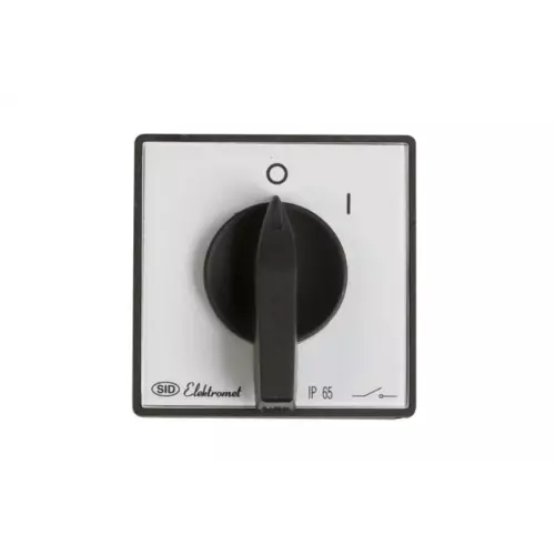 Łącznik krzywkowy 0-1 3P 25A IP65 25-12 z płytką | ELEKTROMET | 922503 1