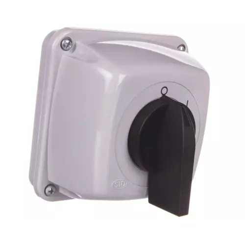 Łącznik krzywkowy 0-1 1P 16A IP44 16-53 w obudowie | ELEKTROMET | 921653 1