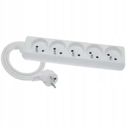 Przedłużacz 5 gniazd 3m z uziemieniem Elgotech EPS-503 1