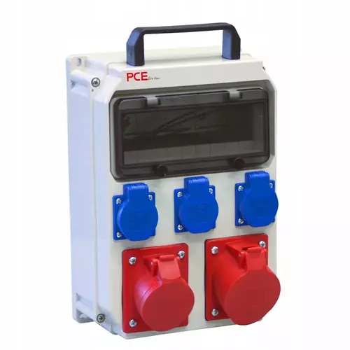 Przenośna rozdzielnica 2x32/5 3GS bez zabezpieczeń Eaton 90EKO002 1