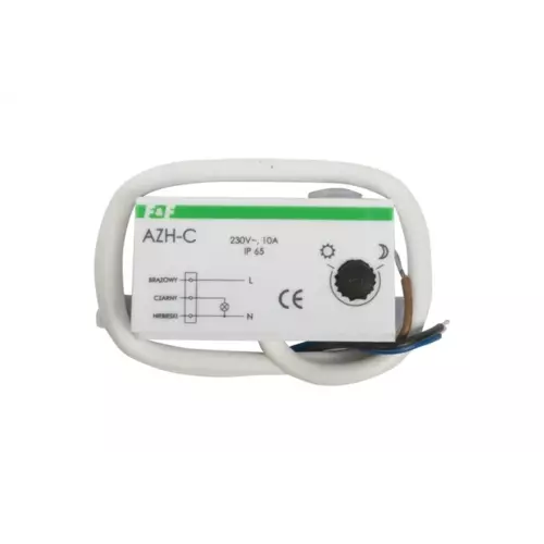 Automat zmierzchowy 10A 230V 2-1000lx obudowa miniaturowa IP65 | AZ | AZH-C 1