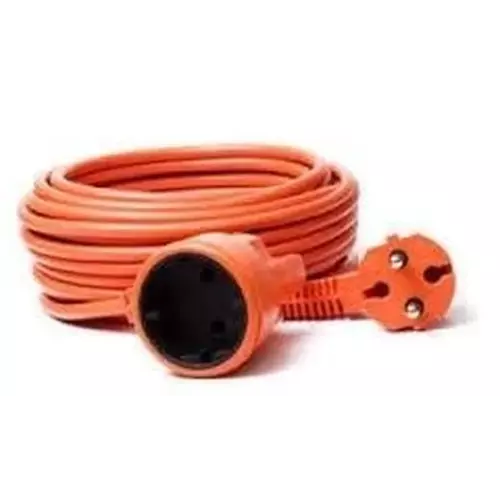 Przedłużacz 1-krotny kosiarkowy bez uziemienia 25m Elgotech PK-1025 1