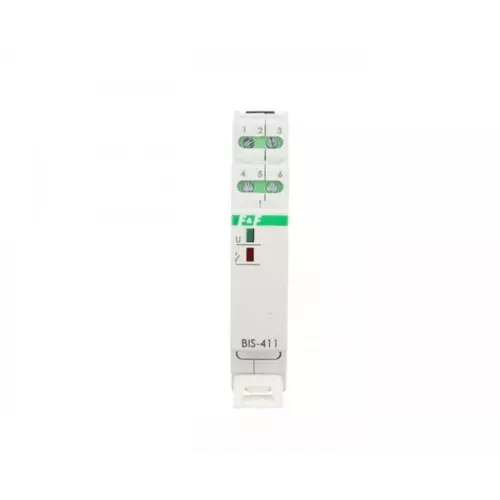 Przekaźnik impulsowy włącz-wyłącz 16A /DC 1P | F&F | BIS | BIS-411-24V 1