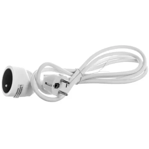 Przedłużacz ECONOMIC 1-gniazdo z/u 2m /H05VV-F 3x1/ | EPS-102 1