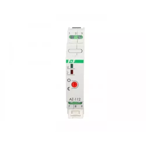 Automat zmierzchowy 16A 230V 2-1000lx DIN | F&F | AZ | AZ-112 1