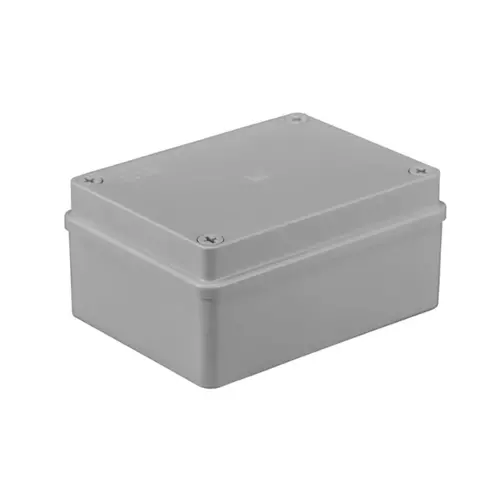 Puszka n/t hermetyczna 150x110x70 bez dławików IP56 szara | S-BOX 316 1