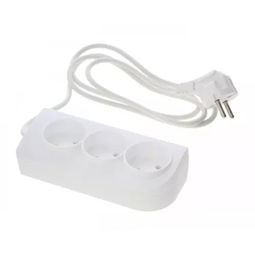 Przedłużacz ECONOMIC 3-gniazda b/u 1,5m /H05VV-F 2x1/ | EPS-31,5 1