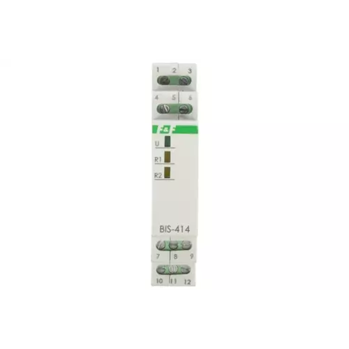 Przekaźnik impulsowy sekwencyjny 8A 2P | F&F | BIS | BIS-414 230V AC 1