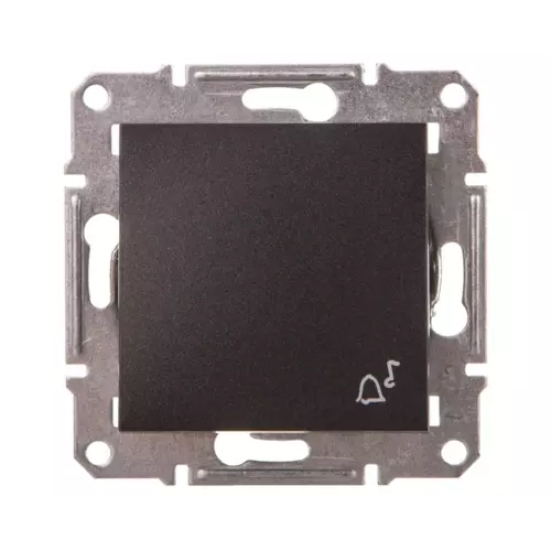 Przycisk dzwonek bez ramki antracyt | Schneider | Asfora | EPH0800171 1