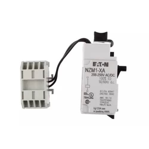 Wyzwalacz wzrostowy 208-/DC NZM1-XA208-250AC/DC | EATON | 259726 250V AC 1