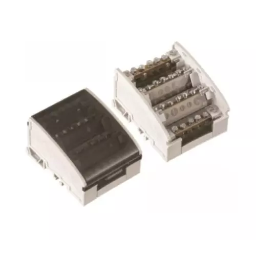 Blok rozdzielczy 100A 500V 4P 7-zaciskowy | PAWBOL | E.4076 1