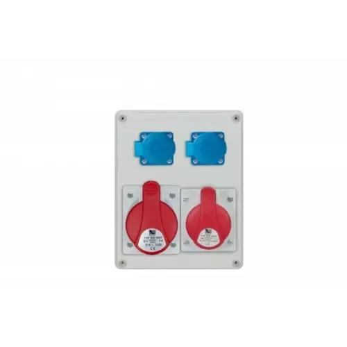 Rozdzielnica R-BOX 240 1x32A/5P 1x16A/5P 2x250V IP44 | PAWBOL | B.1098 1