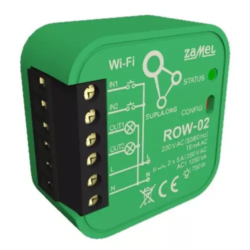 Odbiornik dopuszkowy WI-FI 2-kanałowy dwukierunkowy ROW-02 | SPL10000003 1