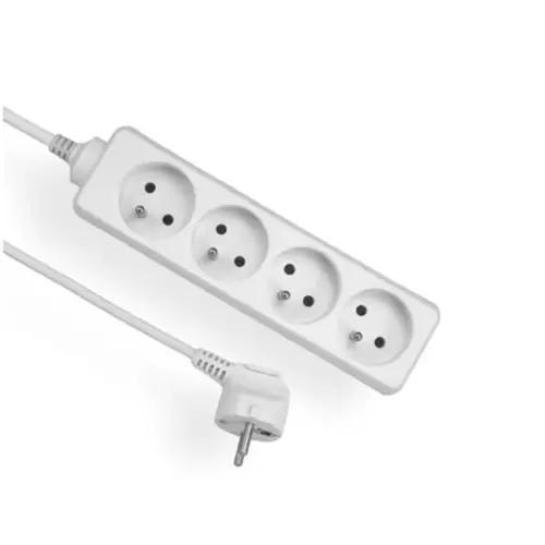 Przedłużacz ECONOMIC 4-gniazda z/u 5m /H05VV-F 3x1/ | EPS-405 1