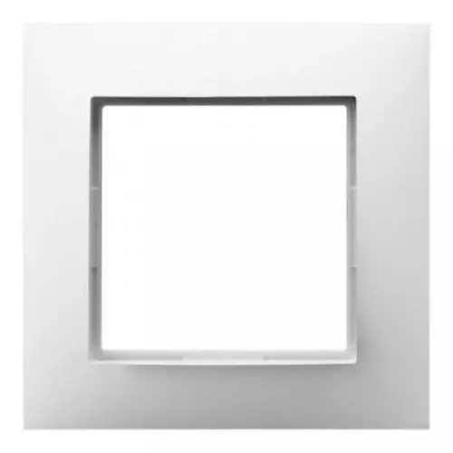 Ramka pojedyncza biały | OSPEL | ARIA | R-1U/00 1