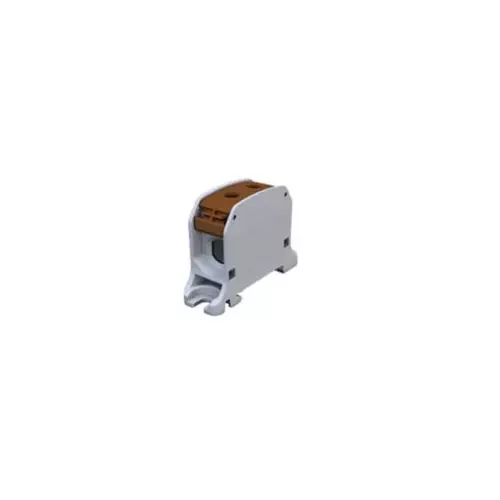 Złączka szynowa gwintowa Al/Cu 6-50mm2 brązowa Simet STB 50 87310 81001015 1