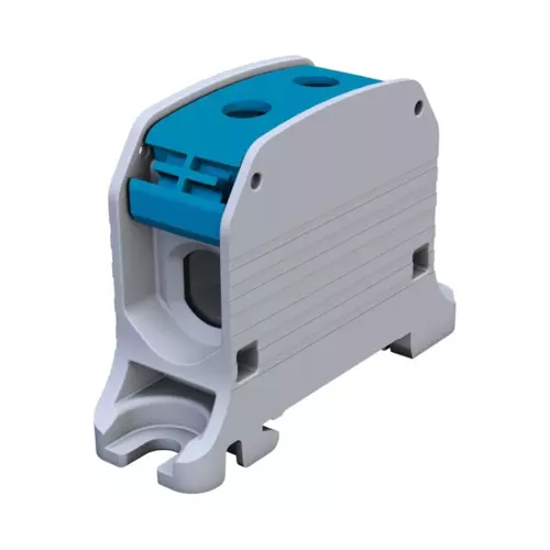 Złączka szynowa gwintowa Al/Cu STB 50 SIMBLOCK niebieski | Simet | 81001003 1