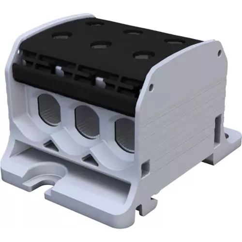 Złączka szynowa gwintowa Al/Cu STB 50-3 SIMBLOCK czarny | Simet | 81003007 1