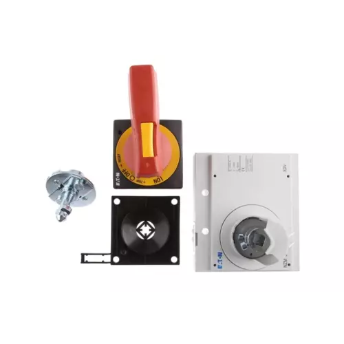 Napęd drzwiowy czerwono-żółty z blokadą NZM3-XTVDVR | EATON | 260182 1