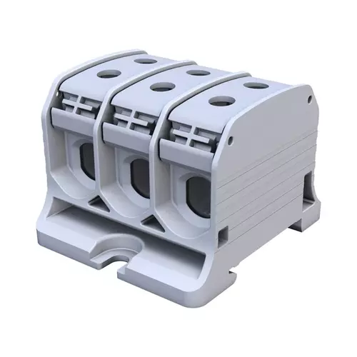 Złączka szynowa gwintowa Al/Cu STB 50-3X SIMBLOCK szary | Simet | 81004002 1