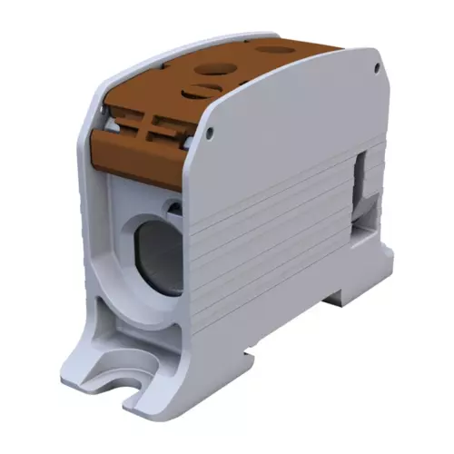 Złączka szynowa gwintowa Al/Cu STB 95 SIMBLOCK brązowy | Simet | 81101015 1