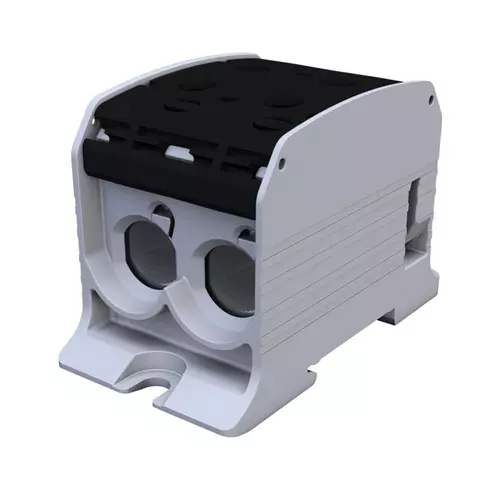 Złączka szynowa gwintowa Al/Cu STB 95-2 SIMBLOCK czarny | Simet | 81102007 1