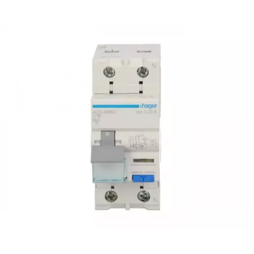 Wyłącznik różnicowo-nadprądowy RCBO 2P C16A 0,03A Typ AC | ADC966D 1