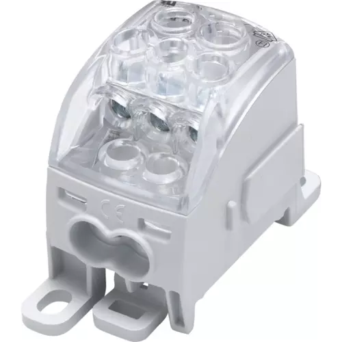 Blok rozdzielczy uniwersalny Al/Cu SUB 160 SIMBLOCK szary | 81653002 1