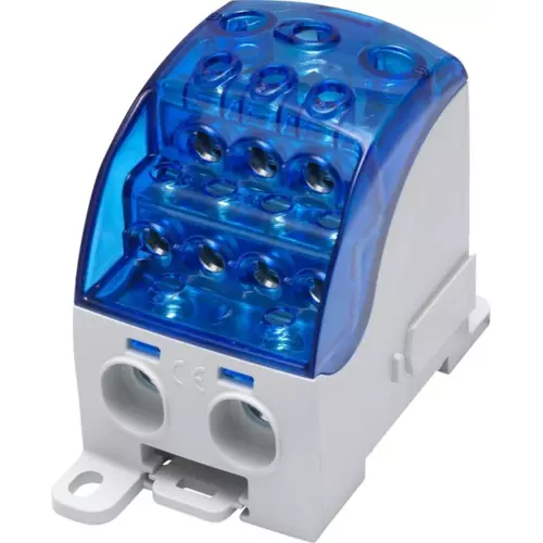 Blok rozdzielczy uniwersalny Al/Cu SUB 400 SIMBLOCK niebieski | 81651003 1