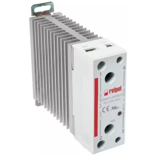 Przekaźnik półprzewodnikowy jednofazowy 4- AC1 30/ RSR72-24D30-H | 2615986 1