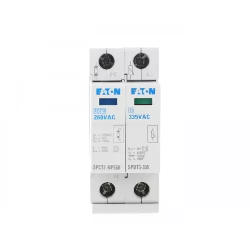 Ogranicznik przepięć D 2P 2,5kA 1kV SPDT3-335-1+NPE | EATON | 170487 1