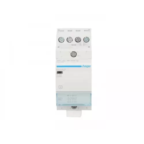 Stycznik modułowy 25A 2Z 2R | HAGER POLO | Styczniki ESC | ESC427 230V AC 1