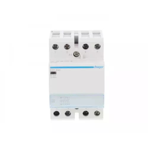Stycznik modułowy 40A 4Z 0R | HAGER POLO | Styczniki ESC | ESC440 230V AC 1