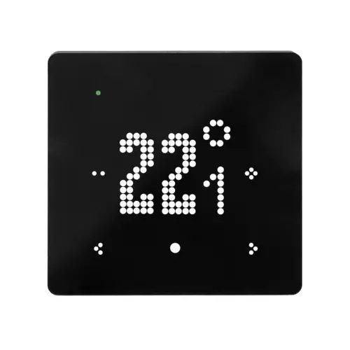 Regulator temperatury dotykowy LED Wi-Fi GKW-01 czarny | SPL10000013 1
