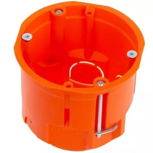 Puszka p/t fi60 do nidy z wkrętami głęboka OP=110szt | A.0044LP x110 1