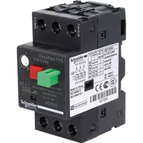 Wyłącznik silnikowy 3P 5,5kW 9-14A 400V Schneider GZ1E16 1