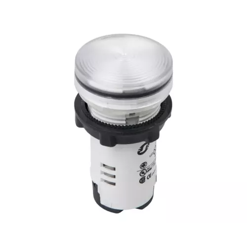 Lampka sygnalizacyjna 22mm biała | Schneider | Harmony | XB7EV07MP 230V AC 1