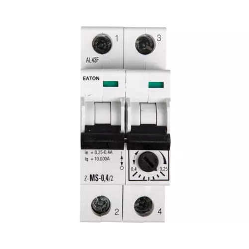 Wyłącznik silnikowy 2P 0,09kW 0,25-0,4A | EATON | Z-MS | 248391 1