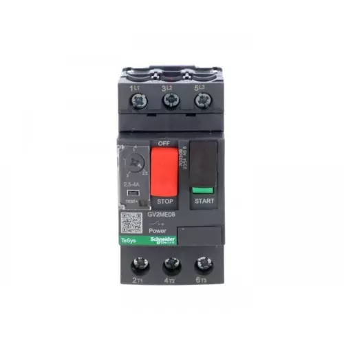 Wyłącznik silnikowy 3P 1,5kW 2,5-4A | Schneider | TeSys Deca | GV2ME08 1