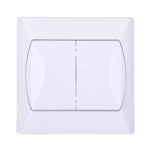 Łącznik świecznikowy biały | OSPEL | AKCENT | ŁP-2A/00 1